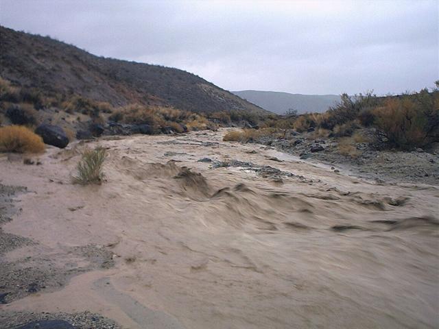 Bonanza Canyon flashflood